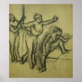 Edgar Degas | Drie dansers, c.1900 Poster (Voorkant)
