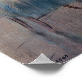 Edgar Degas | Drie dansers die zich op klasse voor Poster (Hoek)