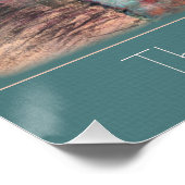 Edgar Degas Drie dansers in Red CC0390 Perfect Poster (Hoek)