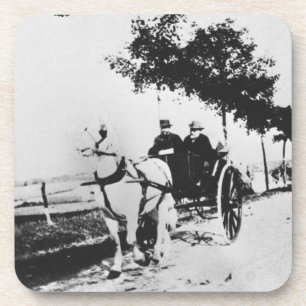 Edgar Degas   Edgar Degas en een vriend Bier Onderzetter