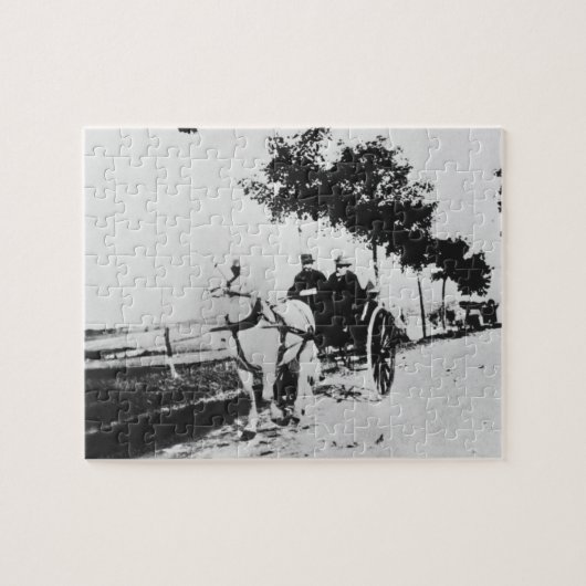 Edgar Degas | Edgar Degas en een vriend Legpuzzel (Horizontaal)