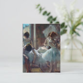 Edgar Degas - Een groep dansers Bedankkaart (Staand voorkant)