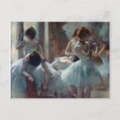 Edgar Degas - Een groep dansers Feestdagenkaart (Voorkant)