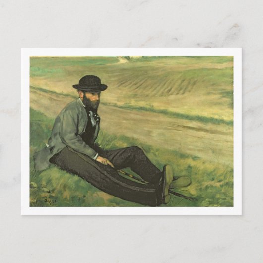 Edgar Degas | Eugene Manet Briefkaart (Voorkant)