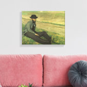 Edgar Degas | Eugene Manet Canvas Afdruk (Insitu (Woonkamer))