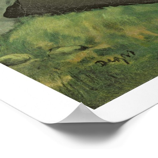 Edgar Degas | Eugene Manet Poster (Hoek)