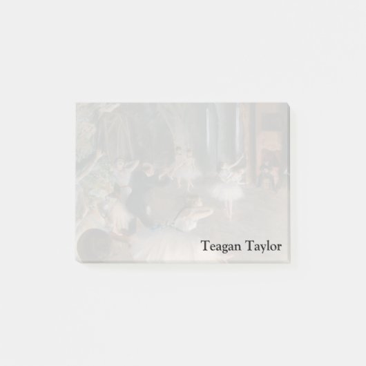 Edgar Degas | Fase repetitie Post-it® Notes (Voorkant)