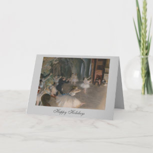 Edgar Degas Feestdagen Kaart
