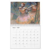 EDGAR DEGAS FINE ART CALENDAR KALENDER (Mar 2027)
