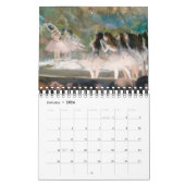 EDGAR DEGAS FINE ART CALENDAR KALENDER (Jan 2026)