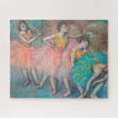 Edgar Degas - Four Dancers Legpuzzel (Horizontaal)