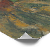 Edgar Degas Four Dancers Old Famous Art Poster (Hoek)