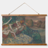 Edgar Degas Four Dancers Old Famous Art Wall Hangend Wandkleed (Voorkant)
