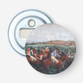 Edgar Degas - Gentlemen Race Button Flesopener (Voorkant)