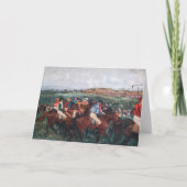 Edgar Degas - Gentlemen Race Kaart (Voorkant)