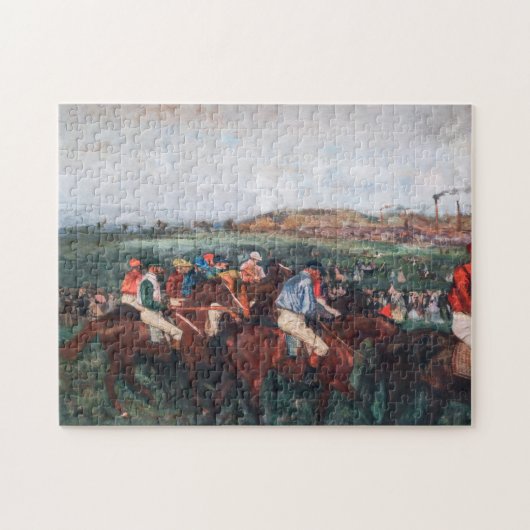 Edgar Degas - Gentlemen Race Legpuzzel (Horizontaal)