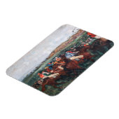 Edgar Degas - Gentlemen Race Magneet (Linkerzijde)