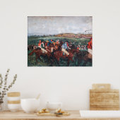 Edgar Degas - Gentlemen Race Poster (Keuken)