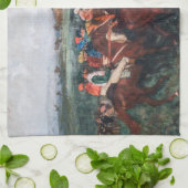 Edgar Degas - Gentlemen Race Theedoek (Gevouwen)