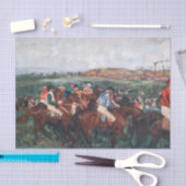 Edgar Degas - Gentlemen Race Tissuepapier (Craft)