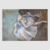 Edgar Degas - Gezette danseres Tissuepapier (Voorkant)