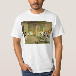Edgar Degas - Hall of the Opera Ballet in the Rue T-shirt