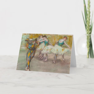 Edgar Degas - Harlekijnendans Kaart