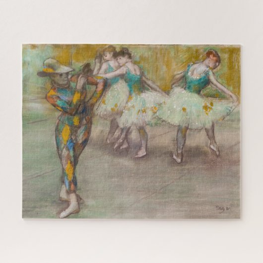 Edgar Degas - Harlekijnendans Legpuzzel (Horizontaal)