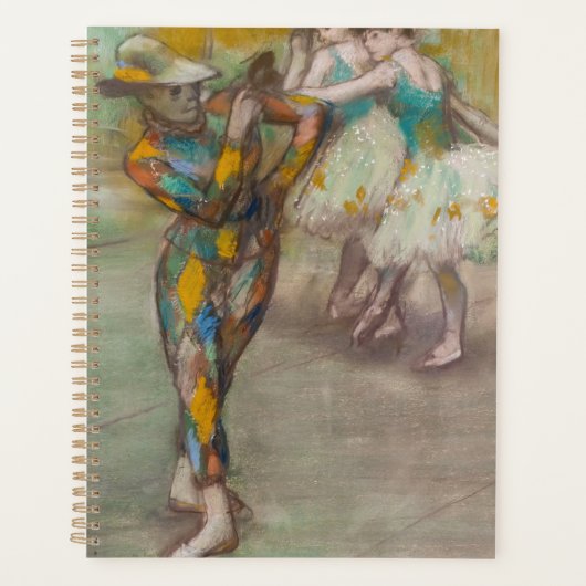 Edgar Degas - Harlekijnendans Planner (Voorkant)