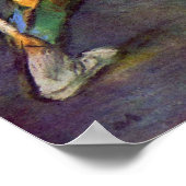 Edgar Degas - "Harlequin & Columbine" Poster (Hoek)