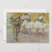 Edgar Degas - Harlequin Dance Bedankkaart (Voorkant)