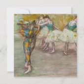 Edgar Degas - Harlequin Dance Kaart (Voorkant)