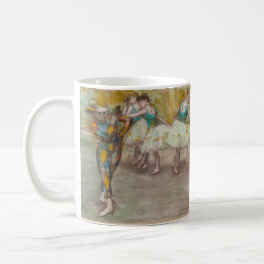 Edgar Degas - Harlequin Dance Koffiemok (Links)