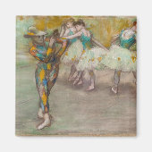 Edgar Degas - Harlequin Dance Magneet (Voorkant)