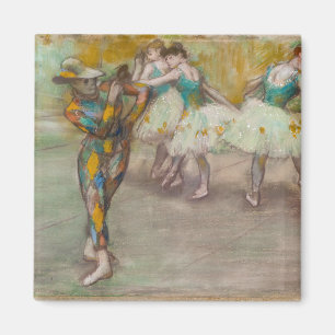 Edgar Degas - Harlequin Dance Magneet