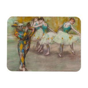 Edgar Degas - Harlequin Dance Magneet