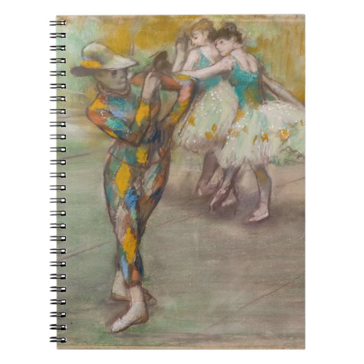 Edgar Degas - Harlequin Dance Notitieboek (Voorkant)