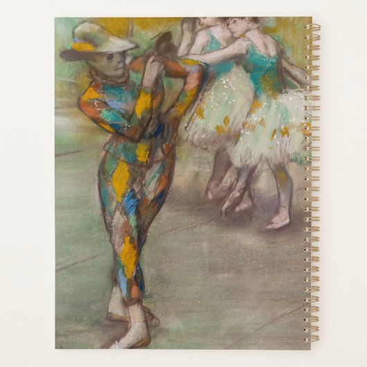 Edgar Degas - Harlequin Dance Planner (Achterkant)