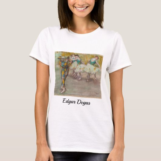 Edgar Degas - Harlequin Dance T-shirt (Voorkant)