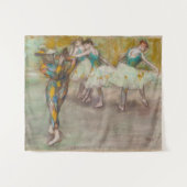 Edgar Degas - Harlequin Dance Wandkleed (Voorkant (horizontaal))