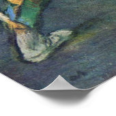 Edgar Degas - Harlequin en Columbine Poster (Hoek)