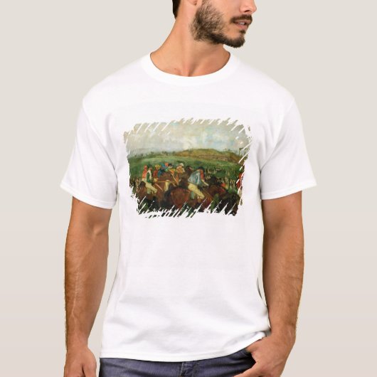 Edgar Degas | Heren race, voor het vertrek T-shirt (Voorkant)