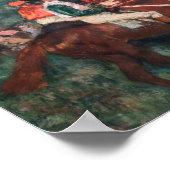 Edgar Degas - Herenrace Poster (Hoek)