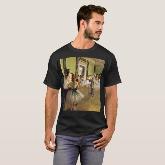 Edgar Degas Het Ballet T-shirt (Voorkant volledig)