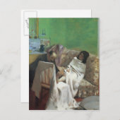 Edgar Degas | Het Hof, 1873 Briefkaart (Voorkant / Achterkant)