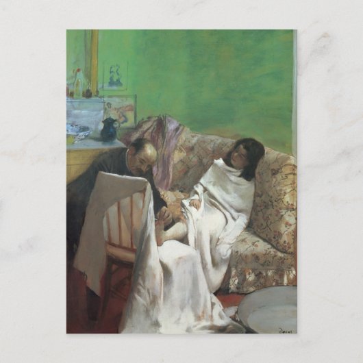 Edgar Degas | Het Hof, 1873 Briefkaart (Voorkant)