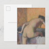Edgar Degas | Het in een buis stoppen Briefkaart (Voorkant / Achterkant)