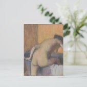 Edgar Degas | Het in een buis stoppen Briefkaart (Staand voorkant)