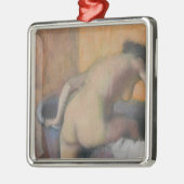 Edgar Degas | Het in een buis stoppen Metalen Ornament (Links)
