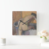 Edgar Degas | Het in een buis stoppen Vierkante Klok (Huis)